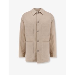 Castelluccio cotton and linen jacket