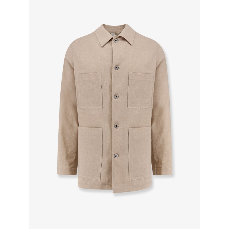 Castelluccio cotton and linen jacket