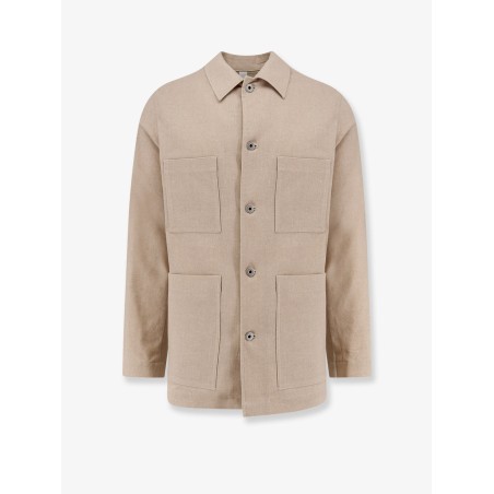 Castelluccio cotton and linen jacket