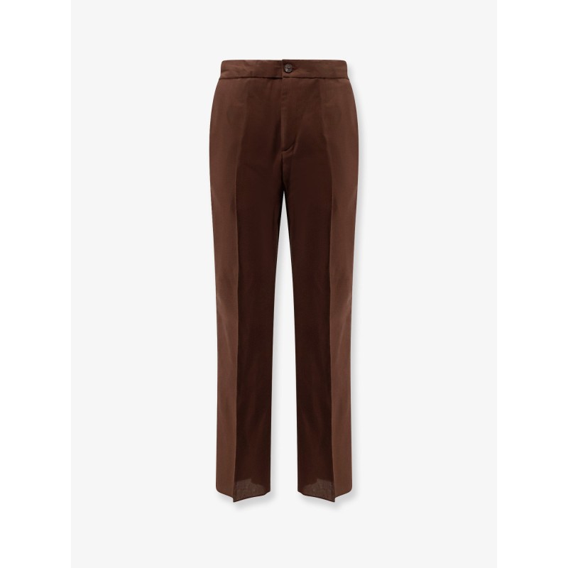 Torre Chianca linen and viscose trousers