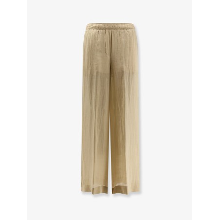 Linen blend trousers