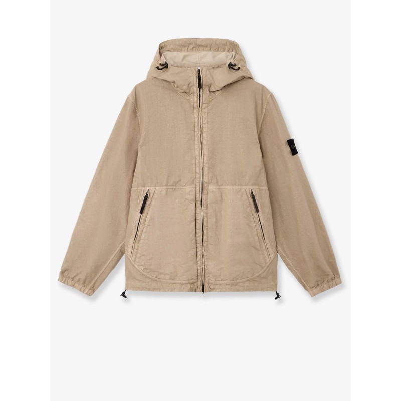 Organic-Look Nylon Panama-TC jacket