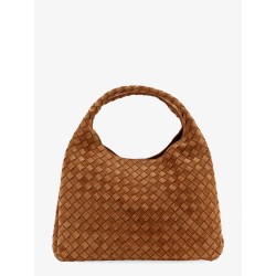 Campana Large suede shoulder bag