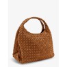 Campana Large suede shoulder bag
