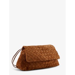 Giorno suede shoulder bag with Intrecciato motif