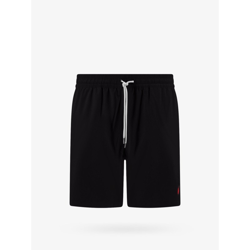 Stretch recycled polyester swim trunks