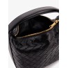 Wallace leather shoulder bag with Intrecciato pattern