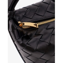 Wallace leather shoulder bag with Intrecciato pattern