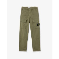 Stretch organic cotton trousers