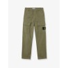 Stretch organic cotton trousers
