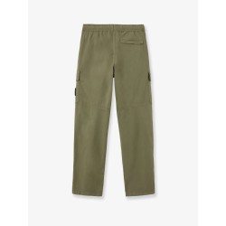 Stretch organic cotton trousers
