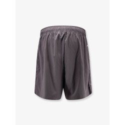 Nylon Bermuda shorts with embroidered logo on the back