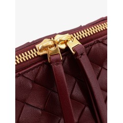 Concert Pouch leather crossbody bag with Intrecciato motif