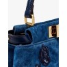Peekaboo Mini Denim crossbody bag with Night Butterfly Embroidery