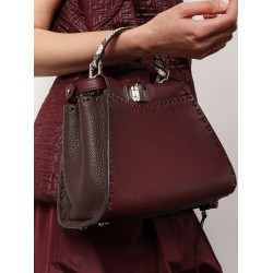 Peekaboo Mini leather crossbody bag