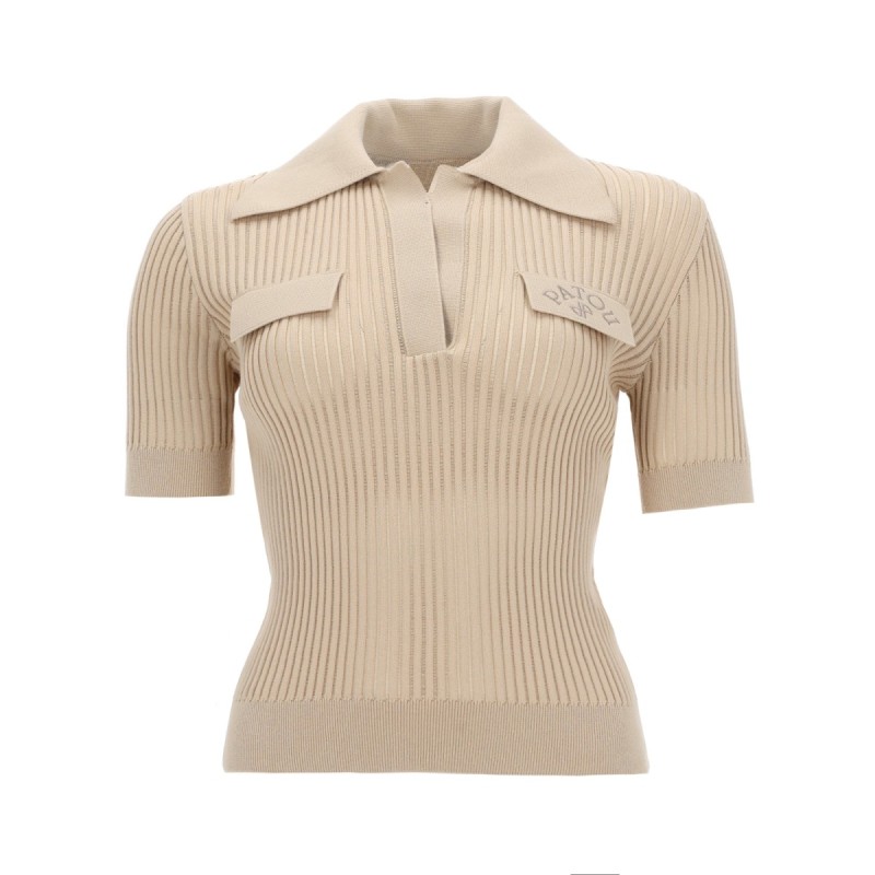 EMBROIDERED COTTON POLO SHIRT