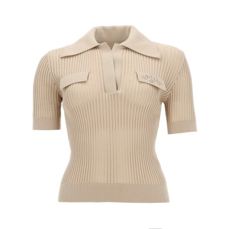 EMBROIDERED COTTON POLO SHIRT