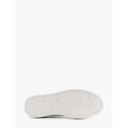 Fabric sneakers with suede inserts