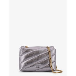 Laminated leather Baby Love Puff crossbody bag