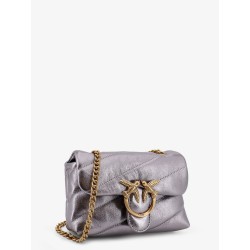 Laminated leather Baby Love Puff crossbody bag