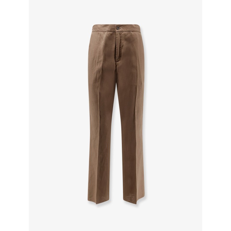 Torre Chianca linen and viscose trousers