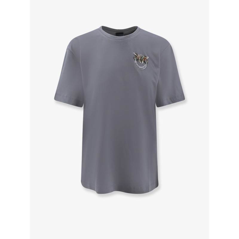 Cotton T-shirt with Love Birds logo on the front