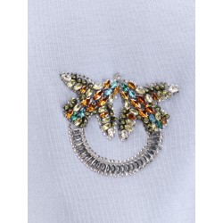 Cotton T-shirt with Love Birds logo on the front