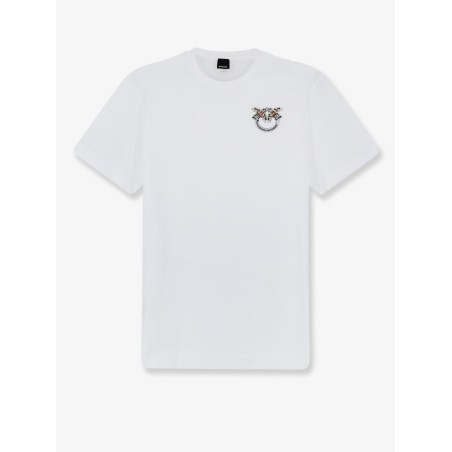 Cotton T-shirt with Love Birds logo on the front