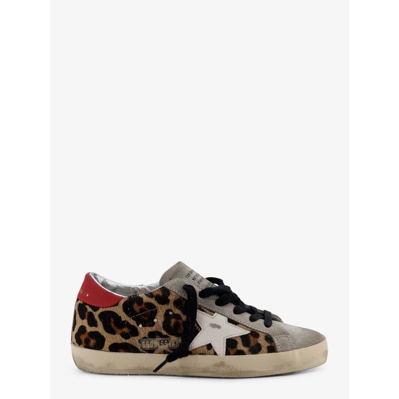Super star sneaker with animal print
