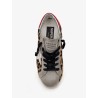 Super star sneaker with animal print