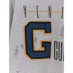 Cotton sweatshirt with print on the front