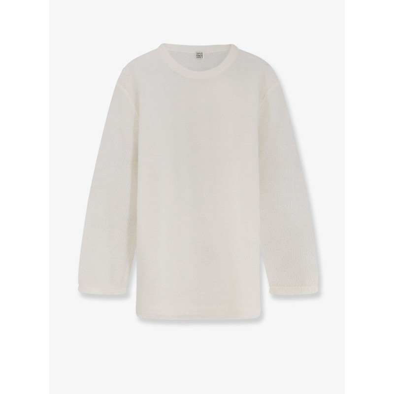 Mohair and wool blend sweater