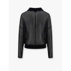 Cotton blend polo shirt