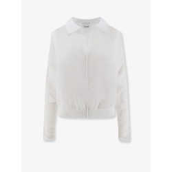 Cotton blend polo shirt