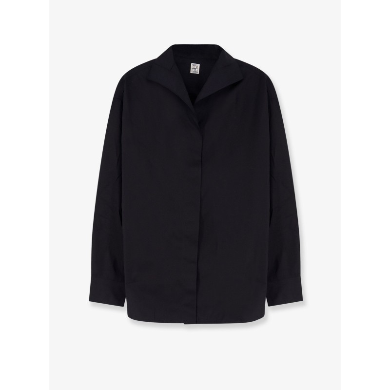 Oversized cotton shirt