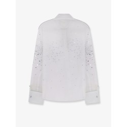 Eugenia shirt with all-over rhinestone details