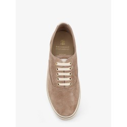 Suede sneakers
