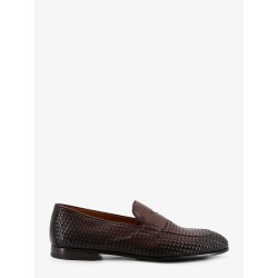 Braidy leather loafers
