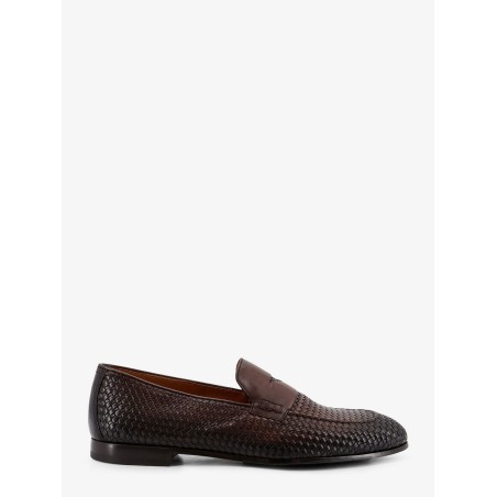 Braidy leather loafers
