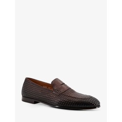 Braidy leather loafers