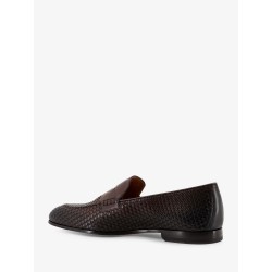 Braidy leather loafers