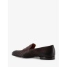 Braidy leather loafers