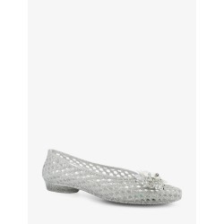 Glitter PVC ballerinas