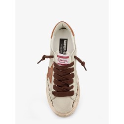 Super star leather sneakers with logo on the side