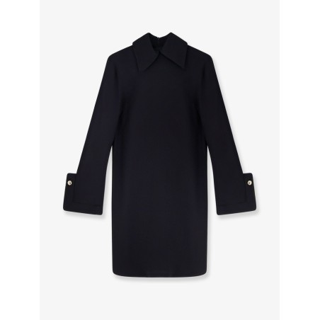 Stretch viscose mini dress