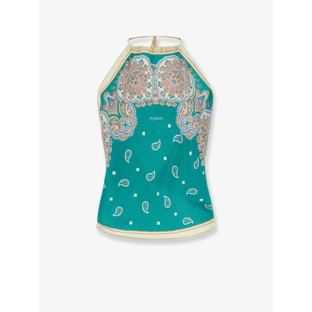 Viscose and silk blend Synchro top