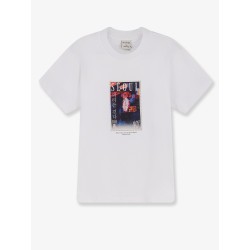 Cotton T-shirt with Walk in Seoul print on the front