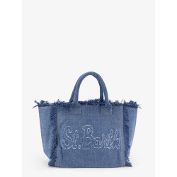 Vanity denim shoulder bag