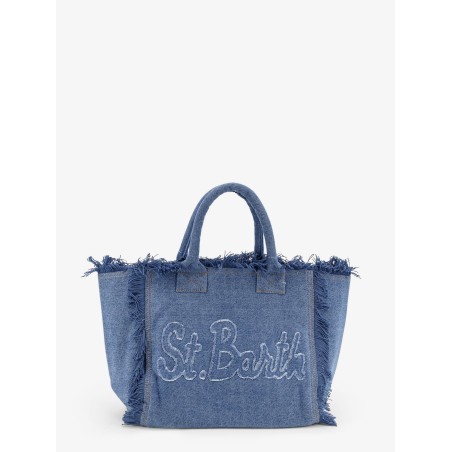 Vanity denim shoulder bag