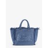 Vanity denim shoulder bag